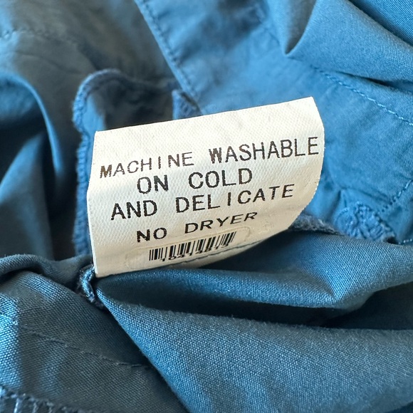 Amélline Dark Blue Cow Neck Top Size Medium in perfect condition doesn’t fit - Picture 6 of 6